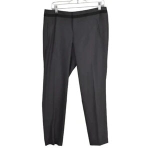 Banana  Republic Factory Ryan Fit Trouser Pants Charcoal Gray Size 8